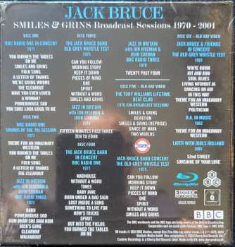 4CD/Box Set/2Blu-ray Jack Bruce: Smiles And Grins (Broadcast Sessions 1970-2001)