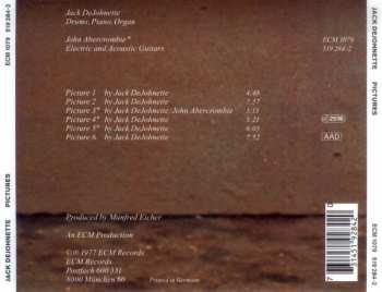 CD Jack DeJohnette: Pictures PIC