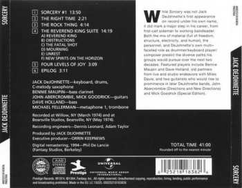 CD Jack DeJohnette: Sorcery LTD