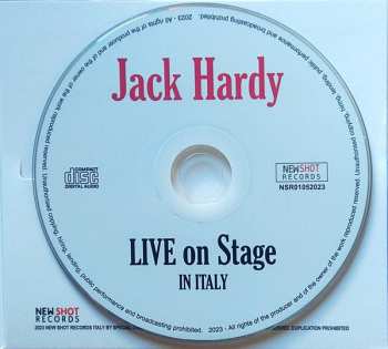 CD Jack Hardy: Live On Stage In Italy