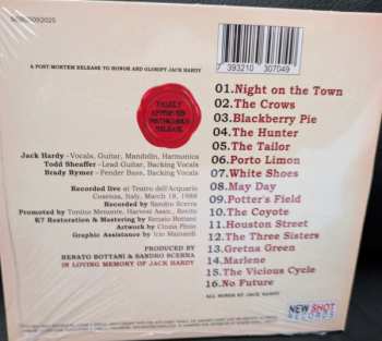 CD Jack Hardy: Southern Comfort (Live Trio Recording 1988)