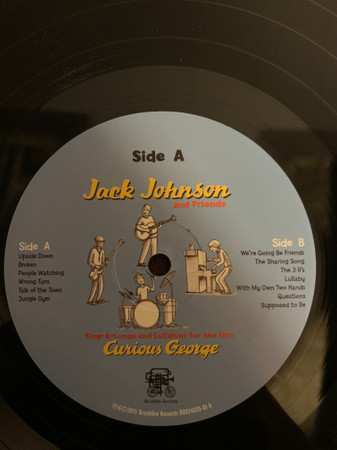 LP Jack Johnson: Sing-A-Longs And Lullabies For The Film Curious George