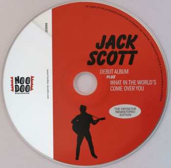 CD Jack Scott: Jack Scott Debut Album Plus What In The World's Come Over You