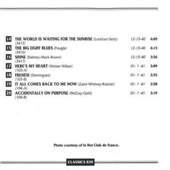 CD Jack Teagarden And His Orchestra: 1940-1941