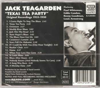 CD Jack Teagarden: Texas Tea Party: Original Recordings 1933-1950