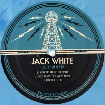 2LP/DVD/Box Set Jack White: Acoustic Tour 2015 CLR | LTD