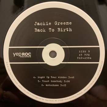 2LP Jackie Greene: Back To Birth