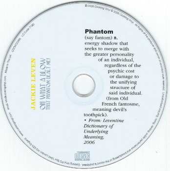 CD Jackie Leven: Oh What A Blow That Phantom Dealt Me!
