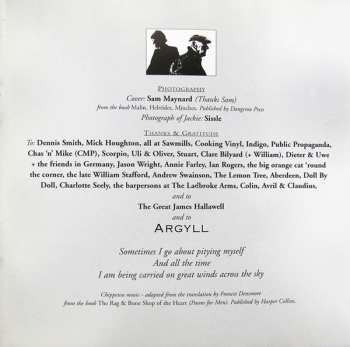CD Jackie Leven: The Argyll Cycle - Volume One