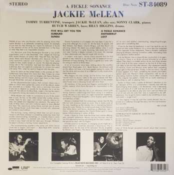 LP Jackie McLean: A Fickle Sonance