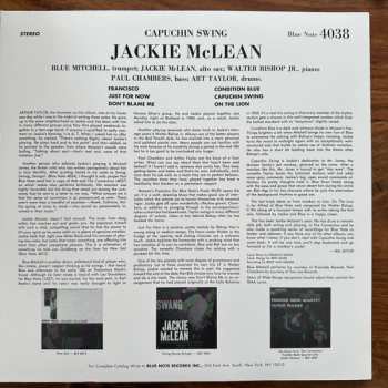 LP Jackie McLean: Capuchin Swing