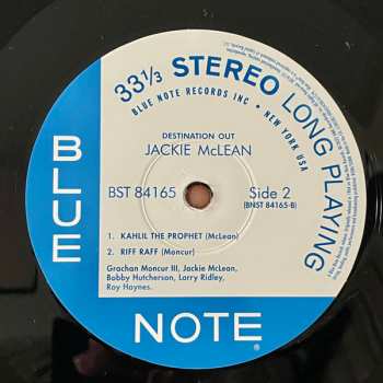 LP Jackie McLean: Destination... Out!