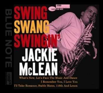 CD Jackie McLean: Swing, Swang, Swingin'