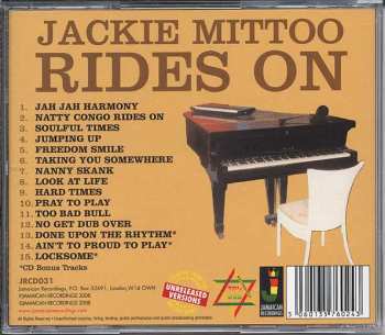 CD Jackie Mittoo: Rides On