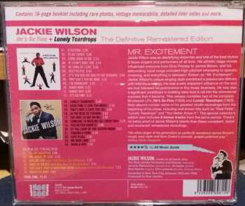 CD Jackie Wilson: He's So Fine + Lonely Teardrops