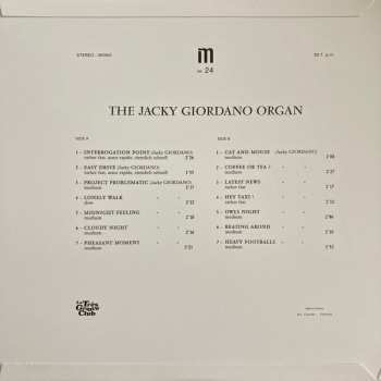 LP Jacky Giordano: Jacky Giordano Organ
