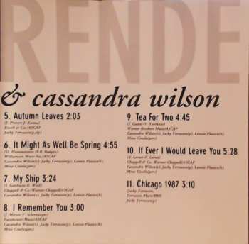 CD Cassandra Wilson: Rendezvous