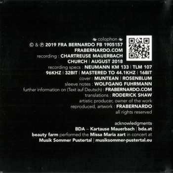 2CD Jacob Obrecht: Masses LTD