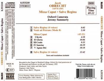 CD Jacob Obrecht: Missa Caput • Salve Regina