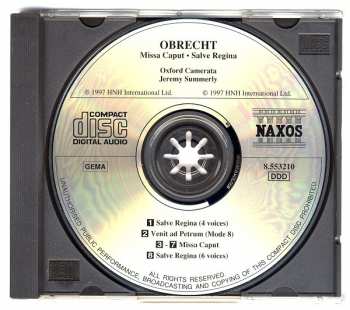 CD Jacob Obrecht: Missa Caput • Salve Regina