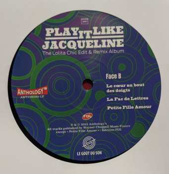 LP Jacqueline Taieb: Play It Like Jacqueline