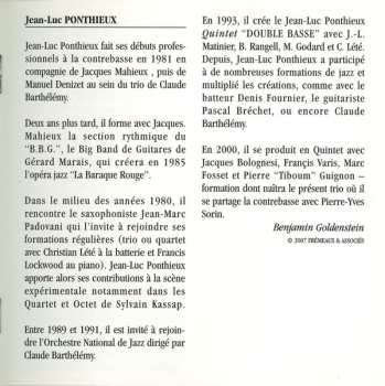 CD Jacques Bolognesi: Bolognesi-Fosset Trio: Hermetotico