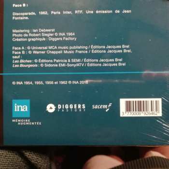 LP Jacques Brel: Cabarets 1954 - 1956 / Concert À L’Alhambra 1962