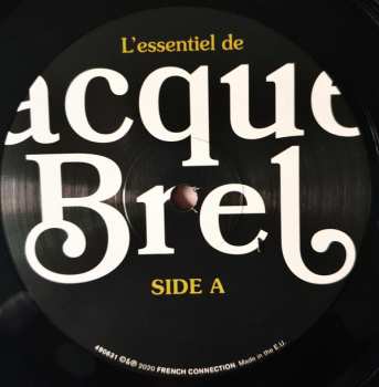 LP Jacques Brel: L'Essentiel De Jacques Brel