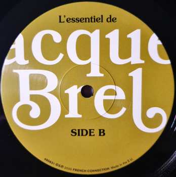LP Jacques Brel: L'Essentiel De Jacques Brel