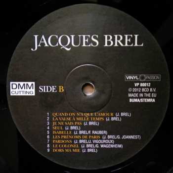 LP Jacques Brel: Ne Me Quitte Pas