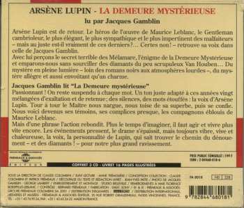 3CD Jacques Gamblin: Arsène Lupin (La Demeure Mystérieuse)
