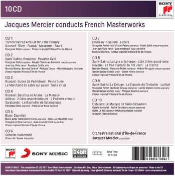 10CD Jacques Mercier: Conducts French Masterworks