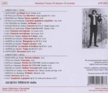 2CD Jacques Thibaud: The Complete Solo Recordings 1929-1936