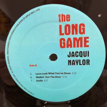2LP Jacqui Naylor: The Long Game