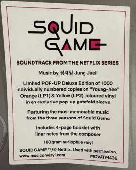 2LP 정재일: Squid Game (Soundtrack From The Netflix Series) CLR | DLX | LTD | NUM