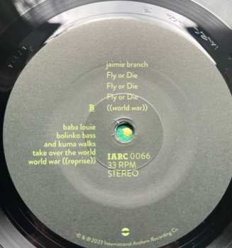 CD Jaimie Branch: Fly Or Die Fly Or Die Fly Or Die ((World War))