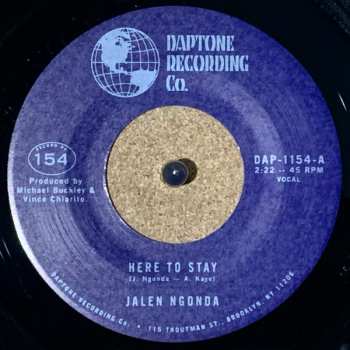 Album Jalen N'Gonda: Here To Stay / If You Don't Want My Love
