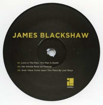 LP James Blackshaw: Love Is The Plan, The Plan Is Death CLR | LTD