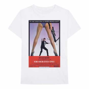 Merch James Bond 007: T-shirt For Your Eyes Poster 