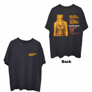 Merch James Bond 007: T-shirt Goldfinger Movie Poster 