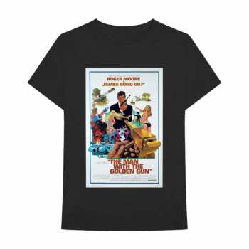 Merch James Bond 007: Tričko The Man With The Golden Gun Plakát  S