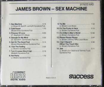 CD James Brown: Live - Sex Machine