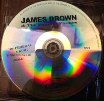 2CD James Brown & The Famous Flames: The Federal & King Singles As & Bs 1956-61
