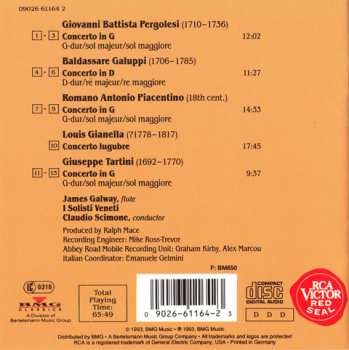 CD Claudio Scimone: Italian Flute Concertos