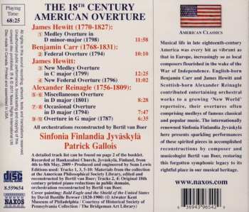 CD Jyväskylä Sinfonia: The 18th Century American Overture