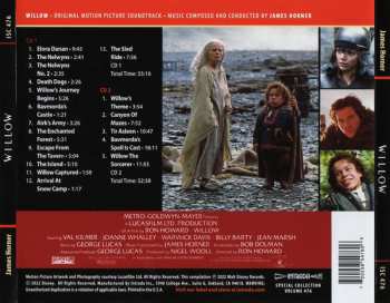 2CD James Horner: Willow (Original Motion Picture Soundtrack) LTD
