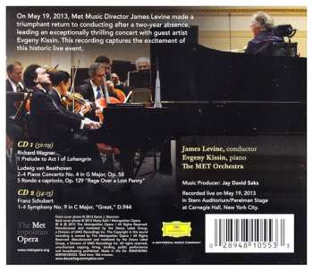 2CD Franz Schubert: Live At The Carnegie