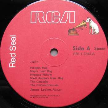 CD James Levine: Plays Scott Joplin