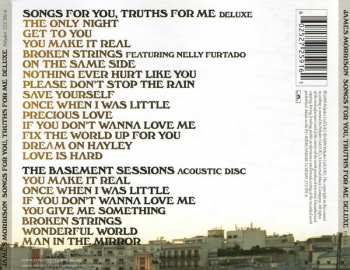 2CD James Morrison: Songs For You, Truths For Me DLX