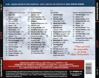 2CD James Newton Howard: Alive (Original Motion Picture Soundtrack) DLX